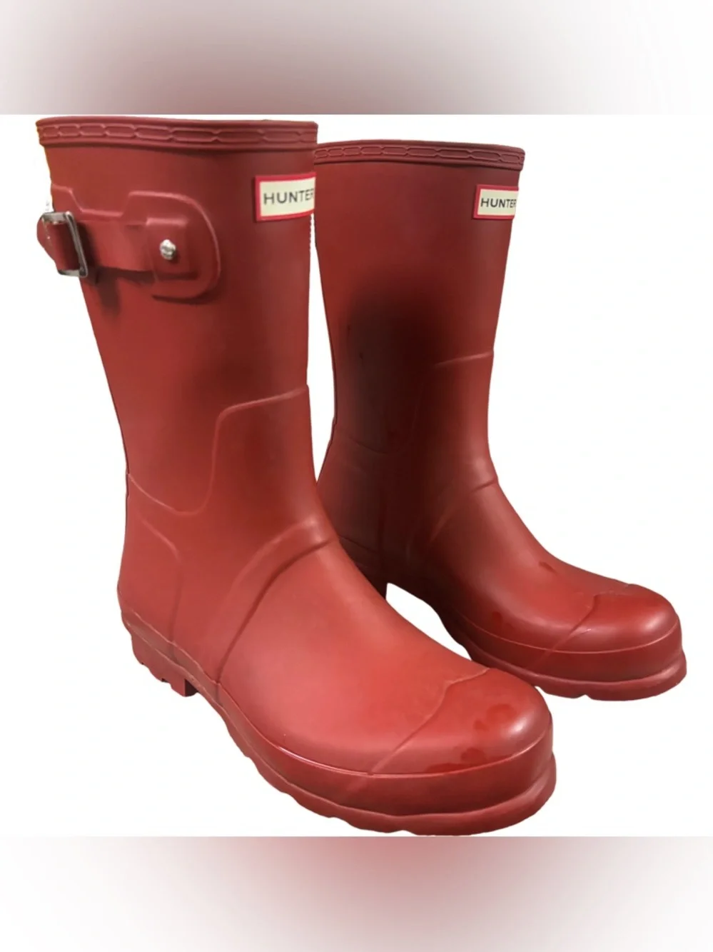 Hunter Original Rain Boots Military Red Men’s Size 11